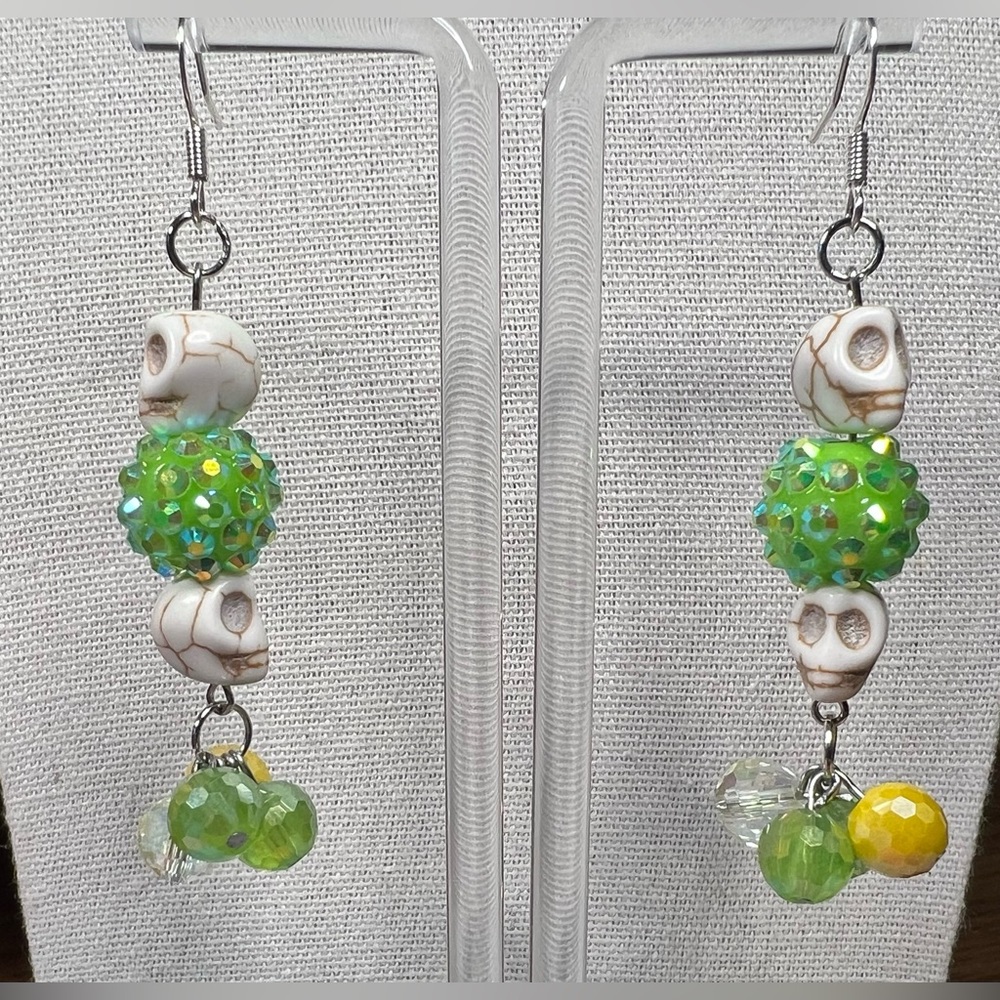 “Zombie Lemonade” Artisan Earrings
